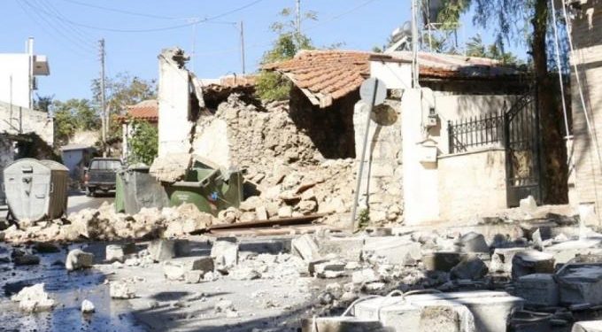 Σεισμός Αρκαλοχώρι Ηράκλιο Κρήτης