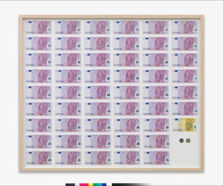 Τα νέα έργα επρόκειτο να είναι ενημερωμένες εκδόσεις έργων τέχνης από το 2007 και το 2010. Εικόνα: "Ένα μέσο εισόδημα από το αυστριακό έτος, 2007."
