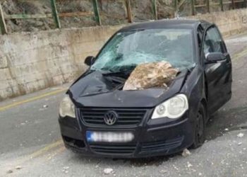 Πήγαν εκδρομή στην Αράχωβα και παραλίγο να τους στοιχίσει τη ζωή – Έπεσε πάνω τους βράχος (video)