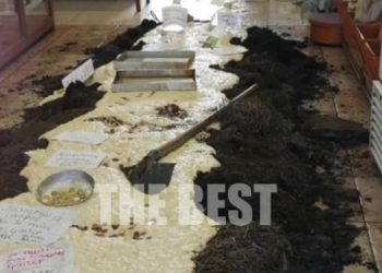 Φούρναρης έριξε κοπριά στο μαγαζί του επειδή του «έκοψαν» πρόστιμο για μάσκα – Τα μηνύματά του για τον Κορονοϊό