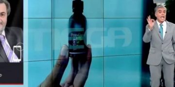 Χαμός στον «αέρα»: «Θα σας μηνύσω!» – O Ευαγγελάτος τσακώθηκε με τον πρόεδρο του ΕΟΦ (video)