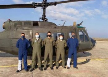 Στρατιωτική παρέλαση Θεσσαλονίκης: Οι αλεξιπτωτιστές λίγο πριν την πτώση στη Λεωφόρο Νίκης