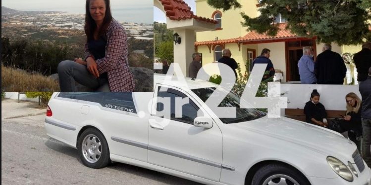 Ανείπωτη Τραγωδία: Βουβός πόνος και οργή στην κηδεία της 48χρονης Νεκταρίας[photos]