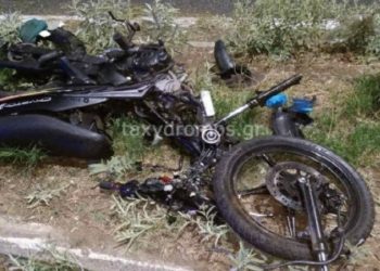 Πριν Λίγο: Σμπαράλια η μηχανή-Σε σοβαρή κατάσταση το 22χρονο παλικάρι[photos]