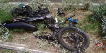 Πριν Λίγο: Σμπαράλια η μηχανή-Σε σοβαρή κατάσταση το 22χρονο παλικάρι[photos]