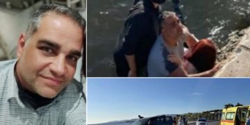 Alldaynews.gr Αυτός είναι ο Ήρωας αστυνομικός που βούτηξε στη θάλασσα κι έσωσε γυναίκα μετά από τροχαίο