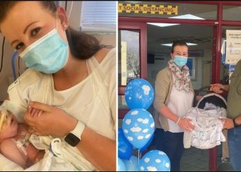 Νεογέννητο με σπάνια πάθηση που εμποδίζει την αναπνοή κέρδισε τη μάχη για τη ζωή