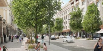 Alldaynews.gr Αλλάζει ο «Μεγάλος Περίπατος» Βγάζουν τους φοίνικες και βάζουν Πλατάνια!