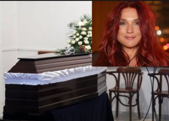 Θρήνος στην κηδεία της  Ζέτας Καραγιάννη