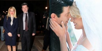 Alldaynews.gr Σπάνιο Ντοκουμέντο: Φωτογραφίες από το νυφικό της Ελένης Μενεγάκη στον γάμο της με τον Γιάννη Λάτσιο