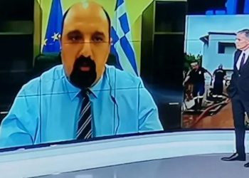 Άφωνο το πανελλήνιο μόλις ο Ευαγγελάτος έδειξε το γραφείο του υφυπουργού[photo]