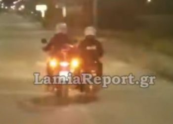 Αστυνομικοί της ΔΙ.ΑΣ. πάνε “πατάκι” το κλεμμένο μηχανάκι!![video]