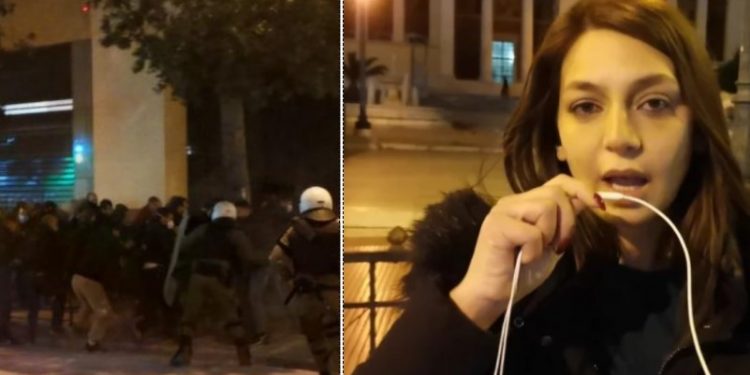 Alldaynews.gr Ξύλο και χημικά από τα ΜΑΤ στην Αθήνα: Χτυπήθηκε η βουλεύτρια του ΜέΡΑ25, Μαρία Απατζίδη