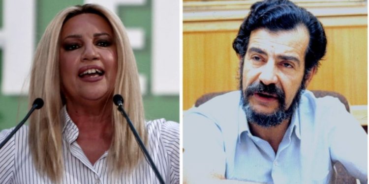 Φώφη Γεννηματά: Θα ενταφιαστεί στο μνήμα που είχε ταφεί και ο πατέρας της Γιώργος Γεννηματάς