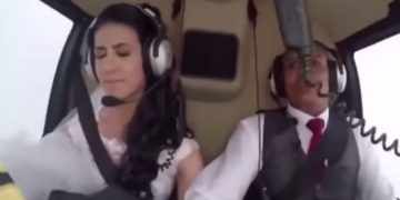 Alldaynews.gr Νύφη σκοτώθηκε όταν έκανε έκπληξη στον γαμπρό με ελικόπτερο – Κατέγραψε σε βίντεο το θανατηφόρο ατύχημα