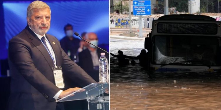 Πατούλης: Θέτει ερωτήματα για τους χειρισμούς του οδηγού του λεωφορείου που βούλιαξε[video]