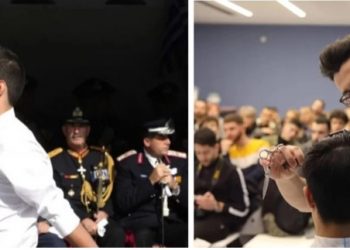 Τι απέγινε ο μαθητής που μούτζωσε τους επισήμους στην παρέλαση; Κουρέας στη Λάρισα και …αντιεμβολιαστής