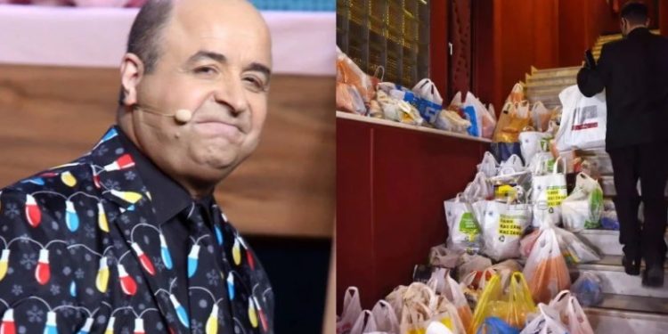 Νέα πράξη ανθρωπιάς του Μάρκου Σεφερλή: Αντί για εισιτήρια ζήτησε τρόφιμα για όσους έχουν ανάγκη