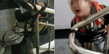 Alldaynews.gr Μάνα έδεσε στη σκάλα τον 3χρονο γιο της και έστειλε τις φωτογραφίες στον πρώην άντρα της επειδή δεν της έδωσε διατροφή