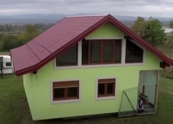 Έφτιαξε στη σύζυγό του… περιστρεφόμενο σπίτι για να έχει καλύτερη θέα