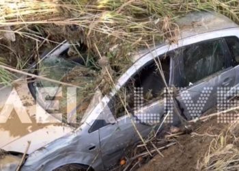 Ηλεία: Νεκρός ο οδηγός που παρασύρθηκε από τα νερά στο Βαρθολομιό