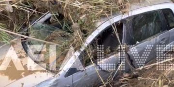 Alldaynews.gr Ηλεία: Νεκρός ο οδηγός που παρασύρθηκε από τα νερά στο Βαρθολομιό
