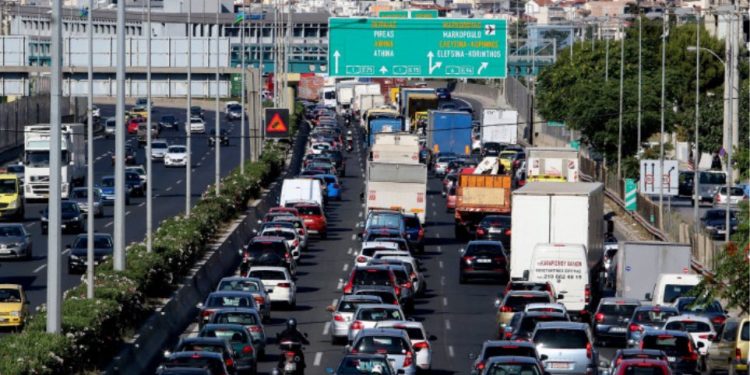 Alldaynews.gr Κηφισός κίνηση μποτιλιάρισμα kifisos_kinisi
