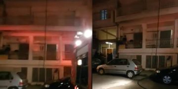 Θεσσαλονίκη: Έβαλε φωτιά στο διαμέρισμά του κι έφυγε! (φωτο, video)