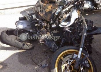 Ο πατέρας σκοτώθηκε με τη μηχανή του γιου του – Τον βρήκαν διαμελισμένο