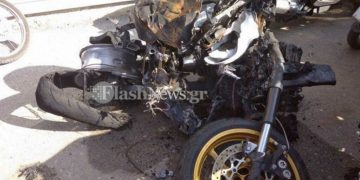 Ο πατέρας σκοτώθηκε με τη μηχανή του γιου του – Τον βρήκαν διαμελισμένο