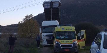 Τραγικός θάνατος για οδηγό φορτηγού-Τον ”Έκαψαν Ζωντανό” τα καλώδια της ΔΕΗ