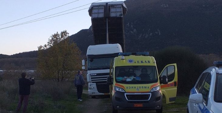 Τραγικός θάνατος για οδηγό φορτηγού-Τον ”Έκαψαν Ζωντανό” τα καλώδια της ΔΕΗ