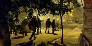 Αλέξανδρος Γρηγορόπουλος: Επεισόδια και πετροπόλεμος στα Εξάρχεια[video]