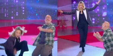 Βίκυ Καγιά: «Ράγισαν τα πατώματα» με το ζεϊμπέκικό της στο Καλό Μεσημεράκι, την αποθέωσε ο Μουτσινάς[video]