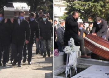 Θρήνος και Οδύνη στην κηδεία της άτυχης Αλεξάνδρας που την σκότωσε ο πρώην άντρας της[video]