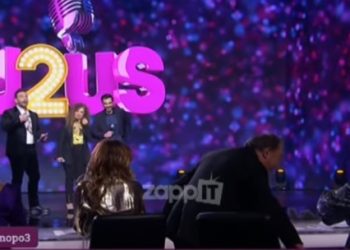 J2US: Έπεσε απο την καρέκλα του Φασουλής και ”Πάγωσε” ο Κοκλώνης [video]