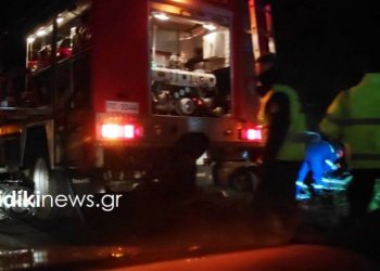 Νεκρός 45χρονος μετά από τροχαίο – «Καρφώθηκε» σε δέντρο[photos][video]