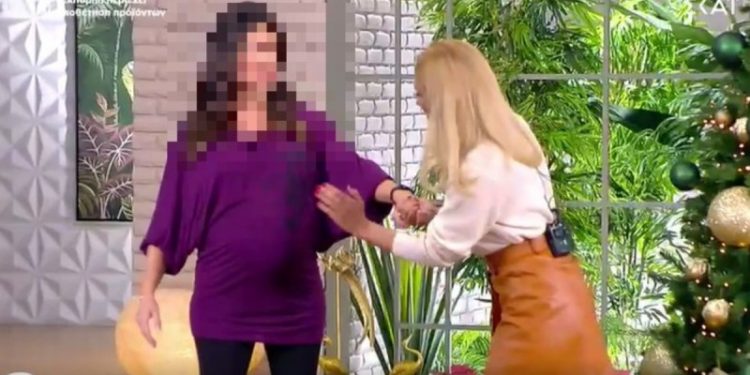 Εμφανίστηκε στο πλατό του Love It με την κοιλιά τούρλα – Άφωνη η Μαλέσκου