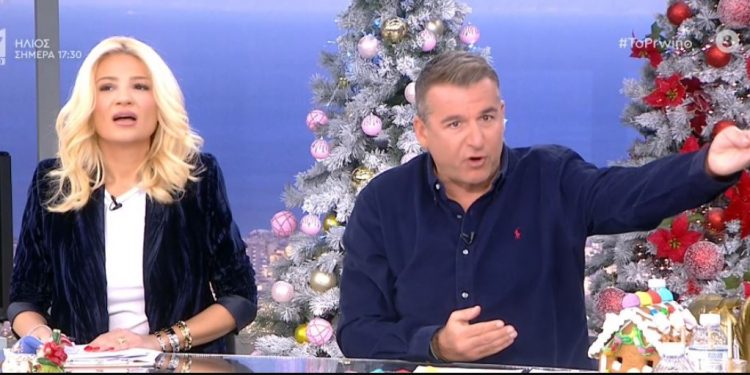 Λιάγκας: Άστραψε και βρόντηξε on air: Είναι ντροπή! Είπα ότι δεν ξεπέρασα τον χωρισμό από την Σκορδά;[video]