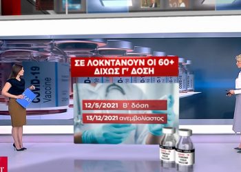 Lockdown οι άνω των 60 χωρίς τρίτη δόση από τις 13 Δεκέμβρη- Τι θα αφορά ο περιορισμός τους