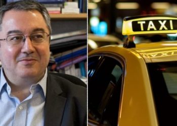 Ηλίας Μόσιαλος: Πως έπεισε ανεμβολίαστο ταξιτζή στο κέντρο της Αθήνας!