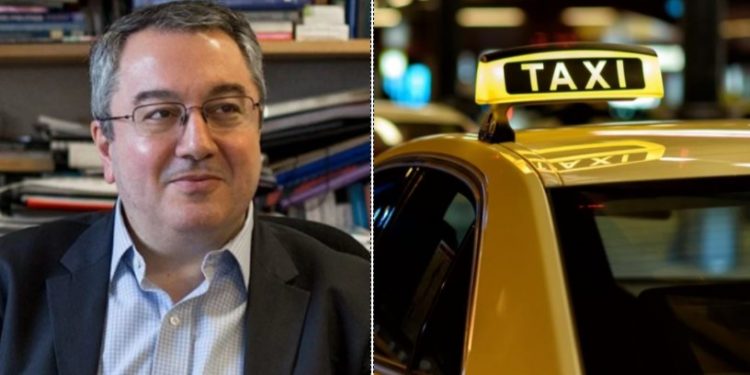 Ηλίας Μόσιαλος: Πως έπεισε ανεμβολίαστο ταξιτζή στο κέντρο της Αθήνας!