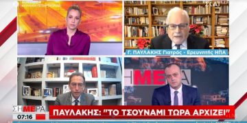 Alldaynews.gr Παυλάκης: «Θα είχαμε αποφύγει το τσουνάμι αν παίρναμε μέτρα το Φθινόπωρο» (video)