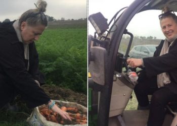 Σάντρα Βουτσά: Άφησε τον κόσμο του θεάματος και μαθαίνει να καλλιεργεί αγροτικά προϊόντα[video]