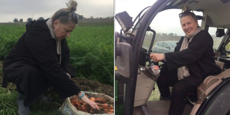 Σάντρα Βουτσά: Άφησε τον κόσμο του θεάματος και μαθαίνει να καλλιεργεί αγροτικά προϊόντα[video]