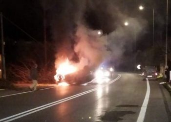 Σοκαριστικό video από το τροχαίο με τον 24χρονο οδηγό – Τυλίχτηκε στις φλόγες μετά από τρελή πορεία (video)