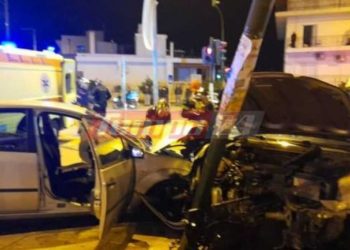 Σφοδρή σύγκρουση 3 αυτοκινήτων: Στο νοσοκομείο τραυματίας γυναίκα (φωτο, video)