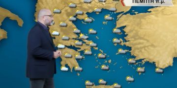 Alldaynews.gr Καιρός: Μπαίνει βοριάς – Αναλυτική πρόγνωση του Σάκη Αρναούτογλου