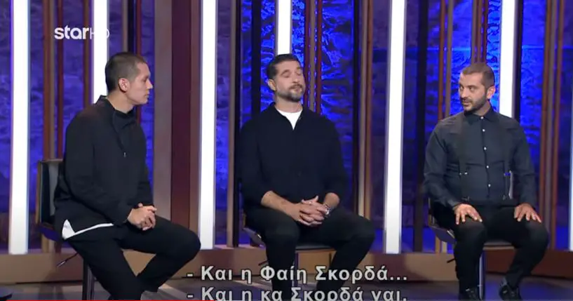 Κοντιζάς στο MasterChef για τη Φαίη Σκορδά: «Αυτά τα πόδια της ελληνικής TV»