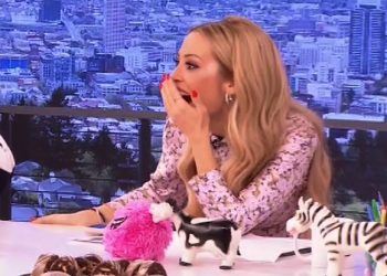 «Πάγωσε» η Κατερίνα Καραβάτου: «Ακούστηκε; Θα λιποθυμήσω»! (Video)